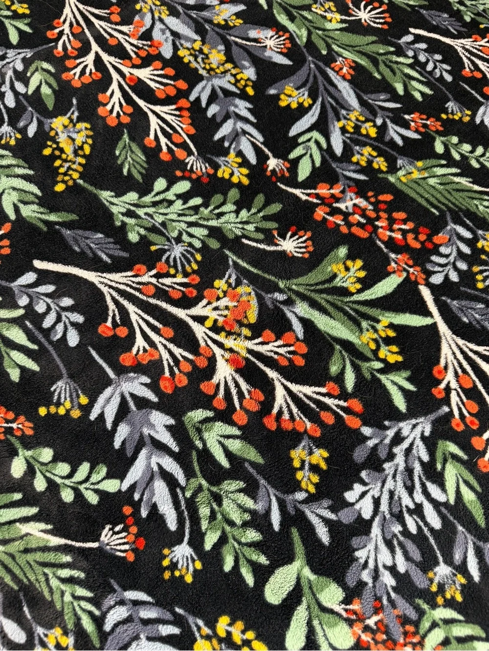 Monte & Jardin Blanket Botanical Luxury Collection Ultra Plush 58x70 Floral Lux
